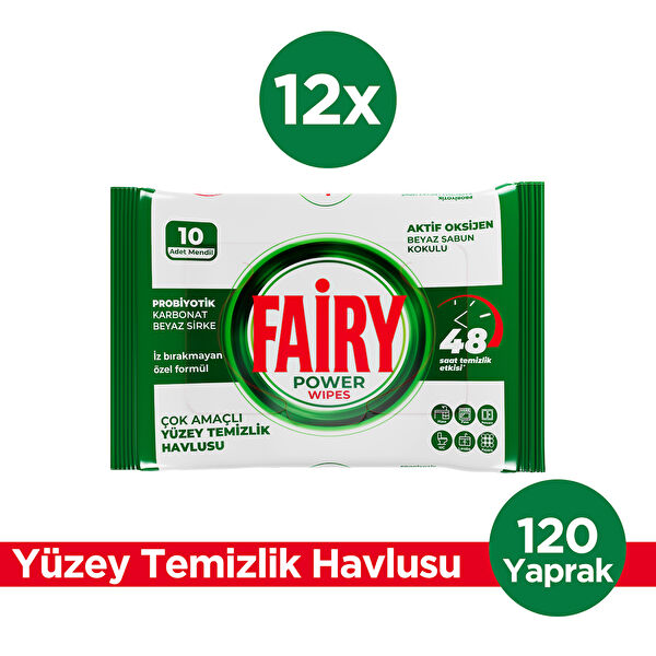 Fairy Islak Mendil, Havlu