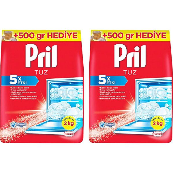 Pril Bulaşık Makinesi Tuzu