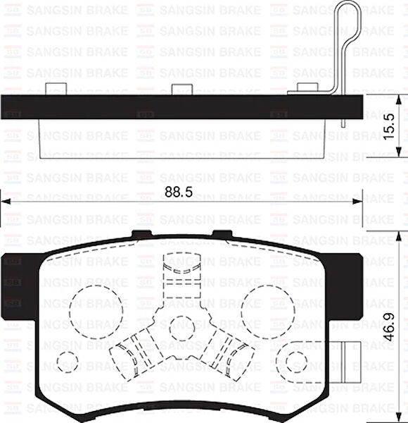 SANGSIN Fren Balataları