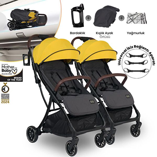 Lorelli İkiz Bebek Arabası