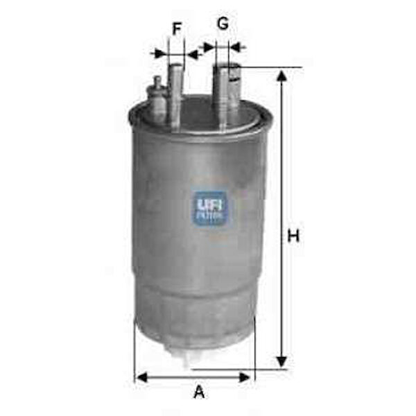 UFI FILTRE Yakıt Filtreleri