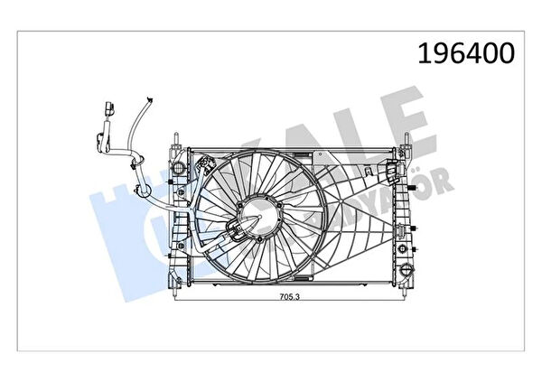 KALE RADYATÖR Klima Fanları