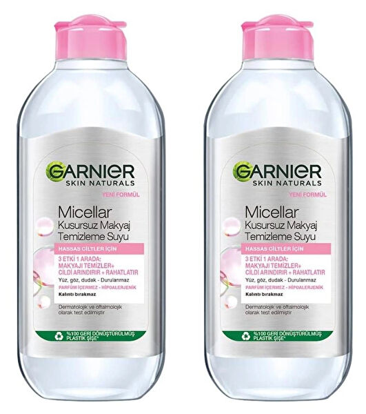 Garnier Makyaj Temizleme Suyu, Sütü, Köpüğü