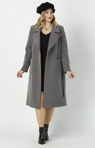 Moda berray Büyük Beden Kaban