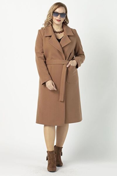 Moda berray Büyük Beden Kaban