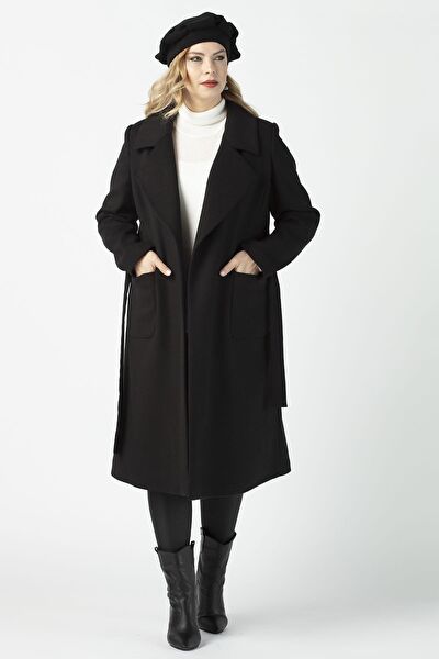 Moda berray Büyük Beden Kaban