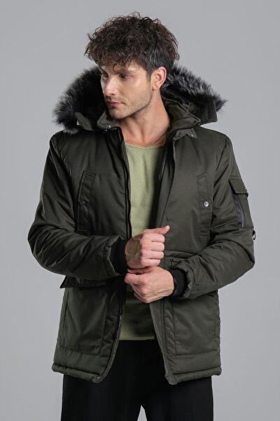 Stil Kombin Erkek Mont, Kaban