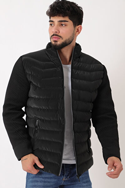 Stil Kombin Erkek Mont, Kaban