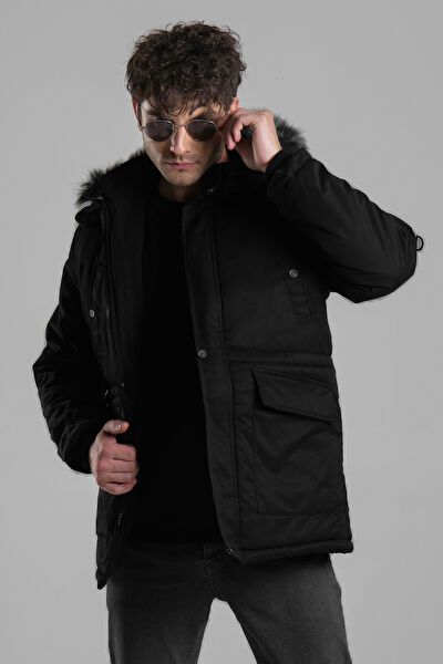 Stil Kombin Erkek Mont, Kaban