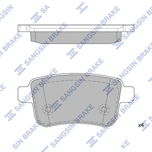 SANGSIN Fren Balataları