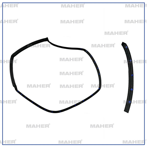 Maher Kapı, Pencere Bantları