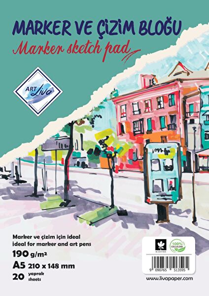 Liva Resim Defteri, Kağıtları