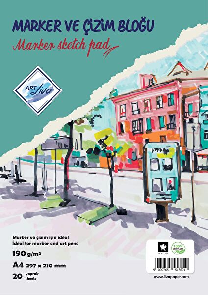 Liva Resim Defteri, Kağıtları