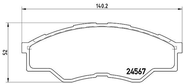 SANGSIN Fren Balataları