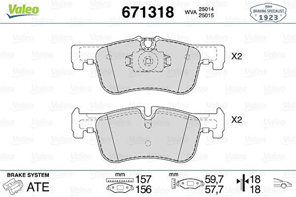 Valeo Fren Balataları