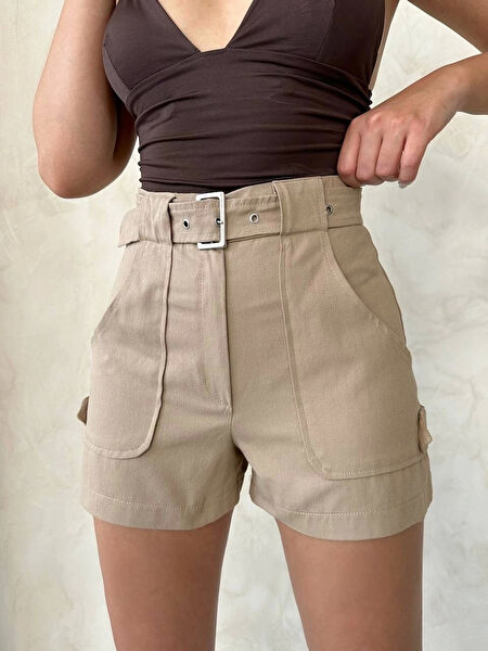 KAZAX Kadın Şort, Bermuda, Kapri