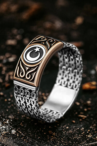 OSMANLI GÜMÜŞ Erkek Yüzük