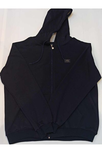 BLUESMODA Erkek Büyük Beden Hırka, Süveter