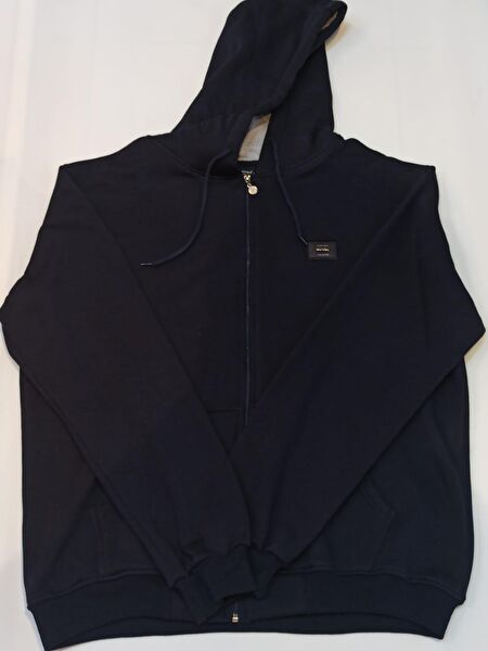 BLUESMODA Erkek Büyük Beden Hırka, Süveter