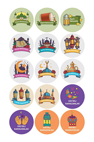 Major Selection Etiket, Sticker