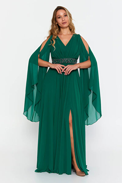 Doridorca Büyük Beden Abiye Elbise