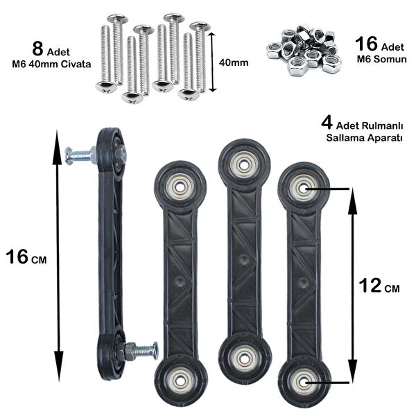 AYDER MOBİLYA AKSESUARLARI Mobilya Bağlantı Aparatı