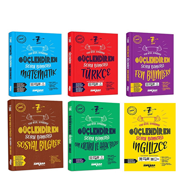 Ankara Yayınları Ders ve Yardımcı Kaynak Kitapları