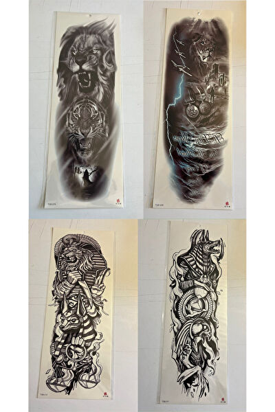 Airbrush Tattoo Geçici Dövme, Şablonları