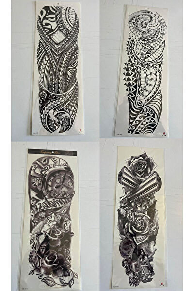 Airbrush Tattoo Geçici Dövme, Şablonları