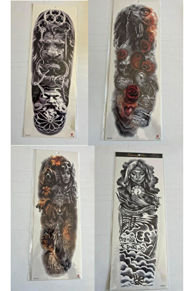 Airbrush Tattoo Geçici Dövme, Şablonları