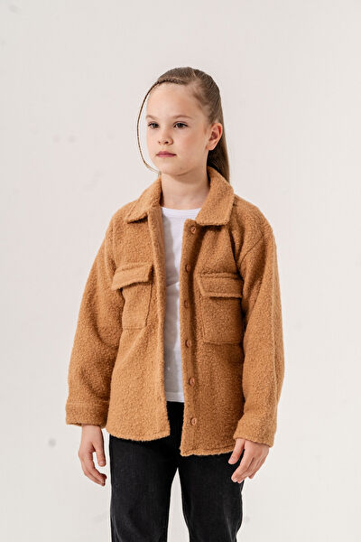 Giyicem Tekstile Kız Çocuk Gömlek