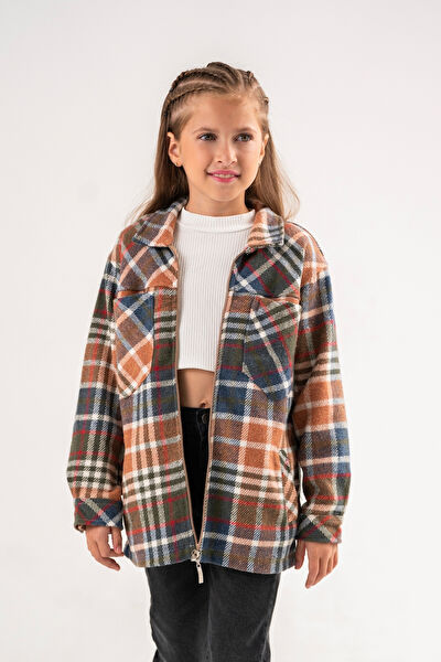 Giyicem Tekstile Kız Çocuk Gömlek