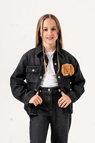 Giyicem Tekstile Kız Çocuk Gömlek