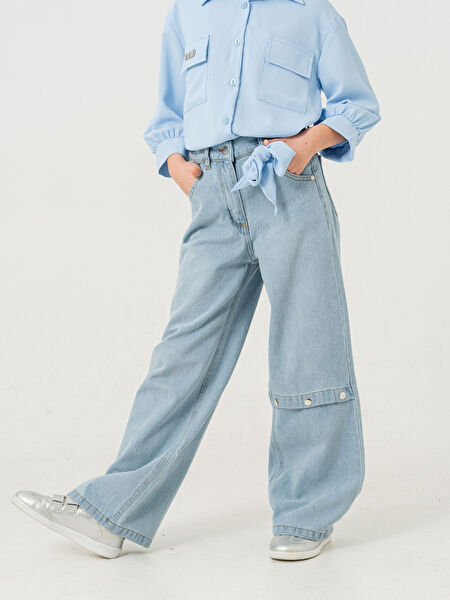 Giyicem Tekstile Kız Çocuk Pantolon