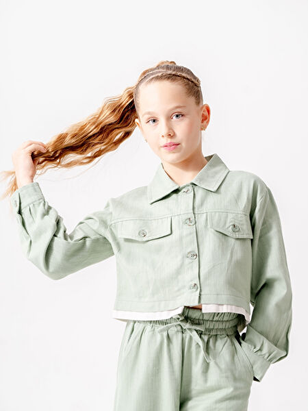 Giyicem Tekstile Kız Çocuk Ceket