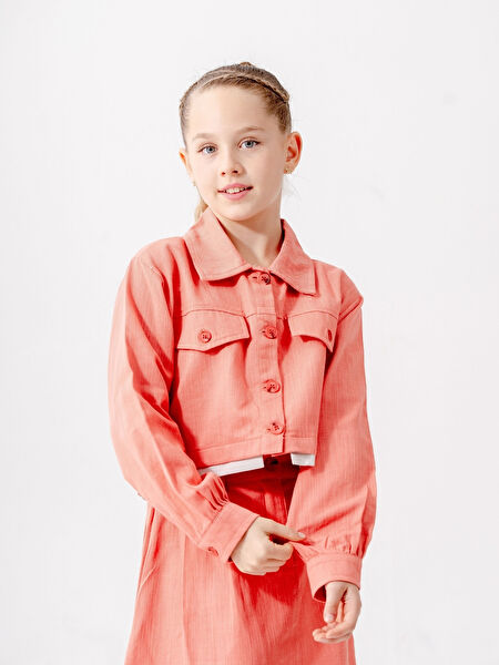 Giyicem Tekstile Kız Çocuk Ceket