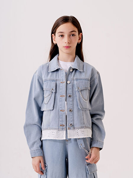 Giyicem Tekstile Kız Çocuk Ceket