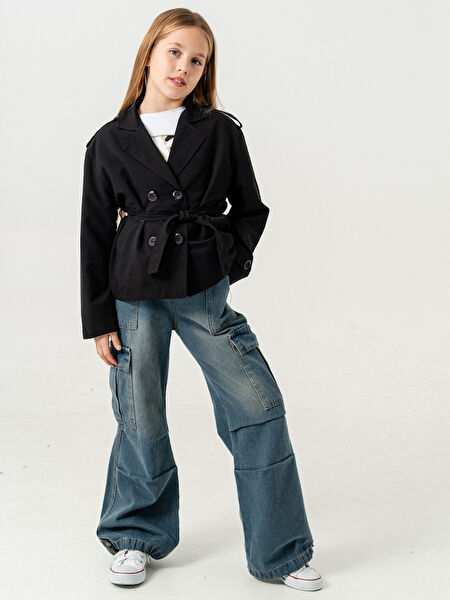 Giyicem Tekstile Kız Çocuk Ceket