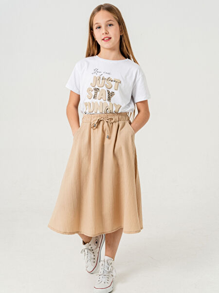 Giyicem Tekstile Kız Çocuk Etek