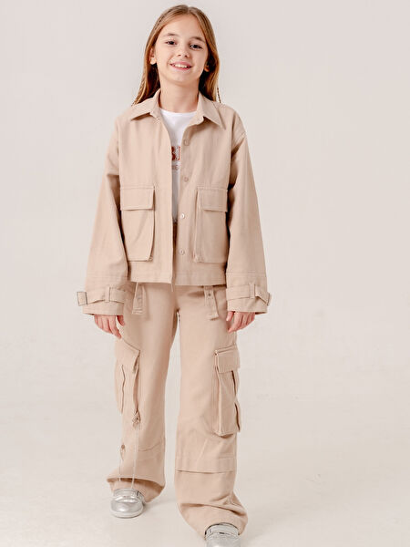 Giyicem Tekstile Kız Çocuk Ceket