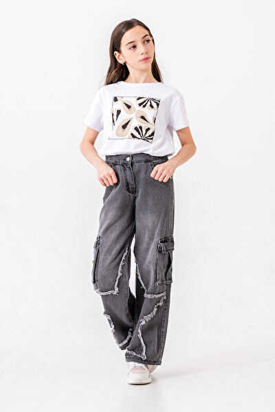 Giyicem Tekstile Kız Çocuk Pantolon