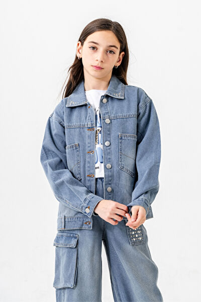 Giyicem Tekstile Kız Çocuk Ceket