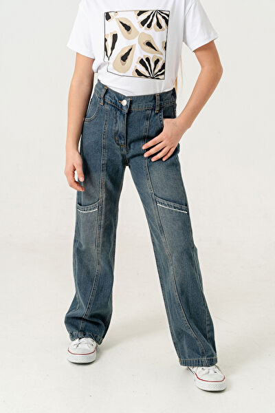 Giyicem Tekstile Kız Çocuk Pantolon