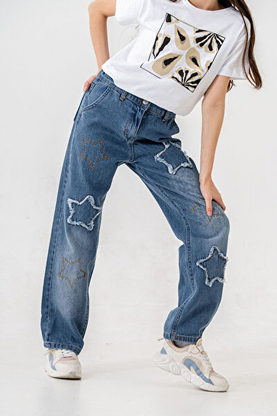 Giyicem Tekstile Kız Çocuk Pantolon