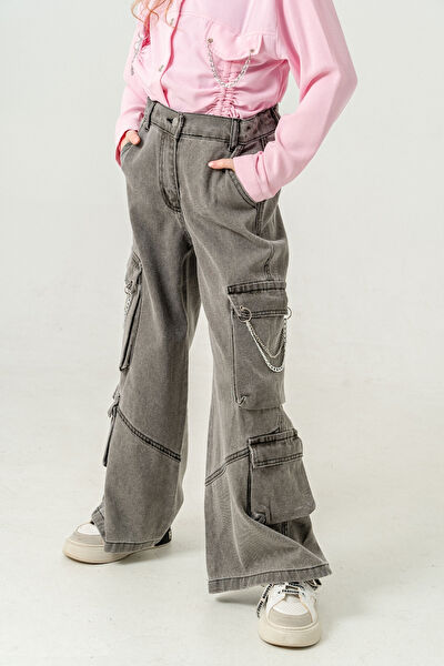 Giyicem Tekstile Kız Çocuk Pantolon