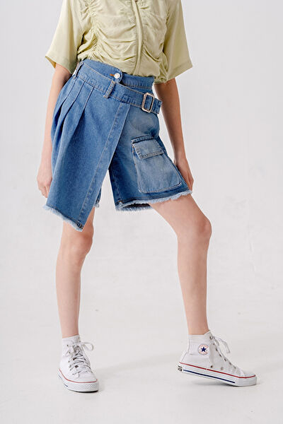 Giyicem Tekstile Kız Çocuk Etek