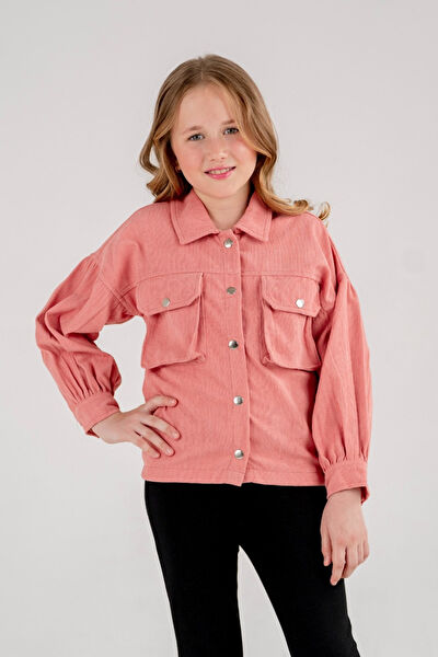 Giyicem Tekstile Kız Çocuk Gömlek