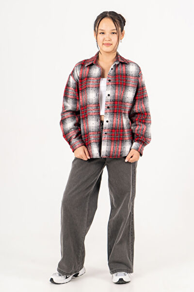 Giyicem Tekstile Kız Çocuk Gömlek