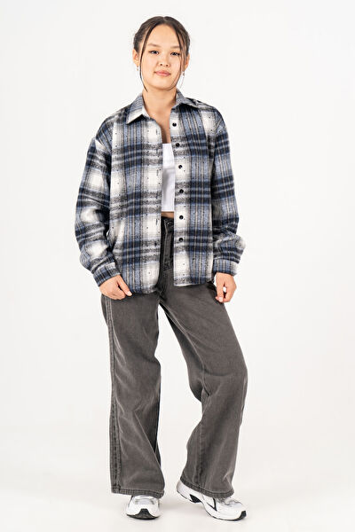 Giyicem Tekstile Kız Çocuk Gömlek