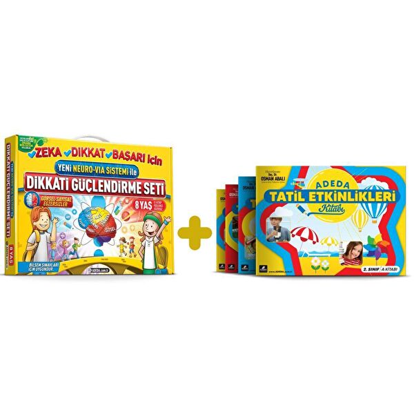 Adeda Yayınları Aktivite ve Zeka Gelişim Kitapları